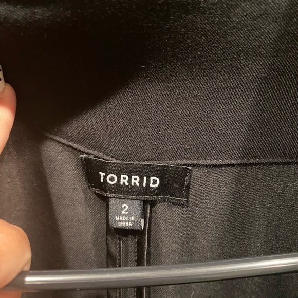 Torrid open dropped jacket/cardigan - Picture 3 of 3